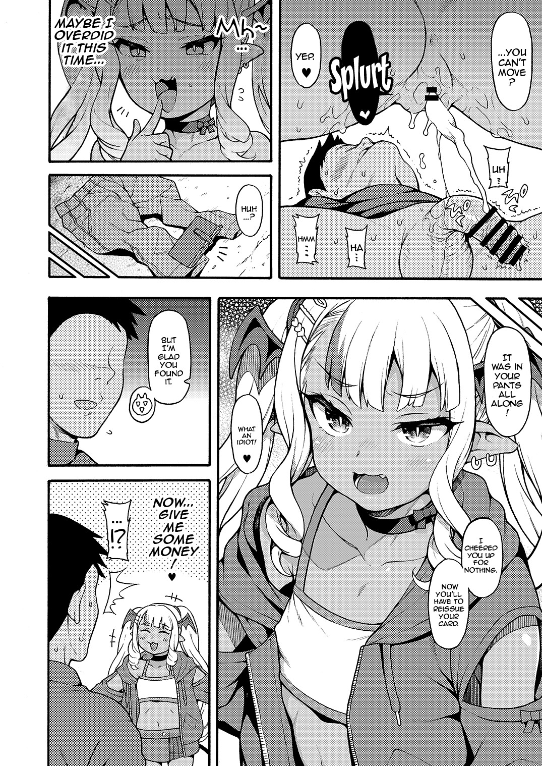 Hentai Manga Comic-The Kind Bratty Succubus-Read-9